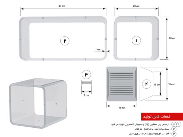 میز مدولار